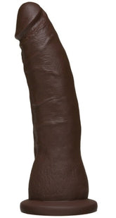 Vac-U-Lock Platinum Edition 7 inch Thin Dong Chocolate Strap On Sextoys